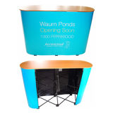Advertising Display Counter Portable Promotion Table Trade Show Table