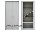 Metal Office Rolling Door Storage Cabinet with 4 Shelves