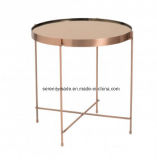 Round Shape Small Chrome Plated Steel Coffee Table Legs