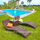 Comfirtable Lounge Chaise Sofa Bed Leisure Patio Rattan Hotel Pool Furniture