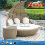 Antique Style Best Price Good Design Rattan Round Daybed with Tent