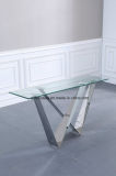 Quality Stainless Steel Glass Console Table