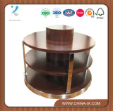 Round Wooden 3 Tier Display Table with Melamine Finish