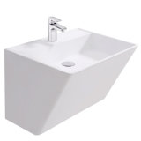 A18 Artificial Stone Sink Wall-Hung Solid Surface Basin