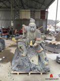 Monkey-King Stone Statue Black Granite Sun Wukong Sculpture