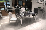 latest Design Granite Table Dining Table with Chairs