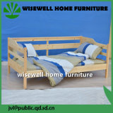 Solid Pine Wood Bedroom Furniture General Use Sofa Bed (W-B-5035)