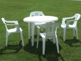 Plastic Table and Chair, Childer Series for Four Peoples