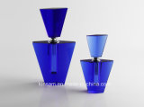 Fashion Violet Crystal Glass Perfume Bottle Craft