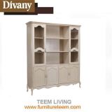 French Country Stylish Antique Solid Wood Bookcase