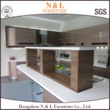 N&L High Gloss Lacuqer American Style Island Kitchen Cabinets