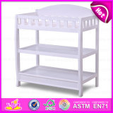 2016 Newest Wooden Baby Changing Table, High Quality Wooden Baby Changing Table, Multi-Function Wood Baby Changing Table W08c115A