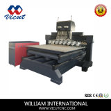 Multi Spindle Flat and Rotary CNC Machine Woodworking CNC Machinery (VCT-1825FR-8H)