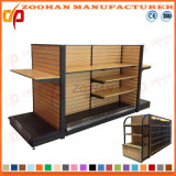 New Customized Supermarket Wooden Retail Display Shelving (Zhs173)