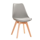 Modern Design Furniture Plastic Chair Tulip Dining Chair with Padding