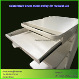 Customized Sheet Metal Fabrication Hospital Medical Trolley Cart