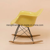 Modern Design Yellow Plastic Rocking Radar Eames Chair