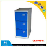 China Supplier 3 Drawer Vertical File Cabinet / 3 Drawer Metal File Cabinet