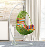 New Outdoor Swing, Rattan Furniture, Rattan Basket Rattan Hanging Swing Chair D014