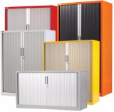1020 * 1200 * 460 mm Office Use Roller Shutter Door Storage Cabinet