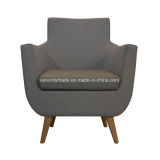 Comfy Fabric Cushion Furniture Upholstery Sofa Chair with High Quality