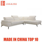 White Color Leather Reclining Sectional Sofa Furniture From Online