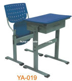 Plastic School Desk with Folded Chair (YA-019)