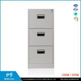 China Supplier 3 Drawer File Cabinet / Metal Drawing File Cabinet