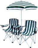 Beach Chair with Sunshade Umbrella