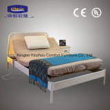 King Size Adjustable Bed Birch Wooden Slat Electric Bed
