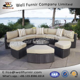 Well Furnir Rattan 9 Piece Seating Group with Cushions WF-17002