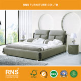 A1068 Gray Classic King Fabric Bed