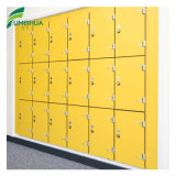 Phenolic Compact Laminate Locker Cabinet with Bench