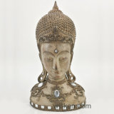 Factory Custom Made Mini Resin Buddha Head Statue