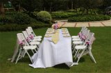 Hot Sale Mesh Seat Plastic Wedding Folding Chair with Metal Frame
