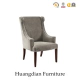 Restaurant Chair Fabric Upholstery Single Sofa Chair (HD687)