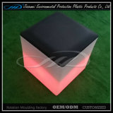 Remote Control LED Light Cube Stool with PE Material