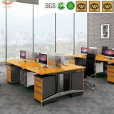 Solid Bamboo Grain Panel Office Workstaiton Furniture (H60-0207)
