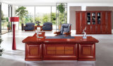 Chinese Furniture Supplier Office Solid Wood Executive Desk (FOH-A66281)