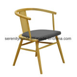 Flash Furniture Leatherette Padded Solid Wood Dinette Side Chair