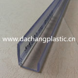 Clear PVC Coextrusion Clip Profile