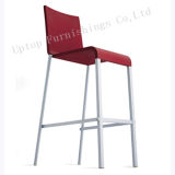 Bistro Metal Legs Plastic Seat Board Bar Stool (SP-UBC166)
