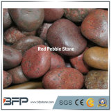 China Polished Red Pebble Stone with High Quality