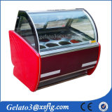 Commerical Gelato Case Freezer/ Ice Cream Display Freezer Cabinet