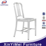 Classic Rustproof Silver Aluminum Dining Navy Chairs for Commercial