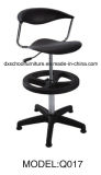 Hot Sale Plastic Chair Office Chair with Wheels Q017