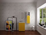 Wall Mounted Solid Surface Marble Bathroom Furniture Bathroom Cabinet Vanity
