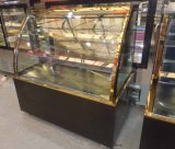 Luxury Double Arc Shape Automatic Defrost Cake Display Cabinet