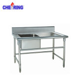 Restaurant Commercial Stainless Steel Working Table Sink