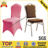 Metal Wedding Stacking Banquet Chair with Chaircover